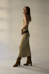 Vestido Tricot Decote